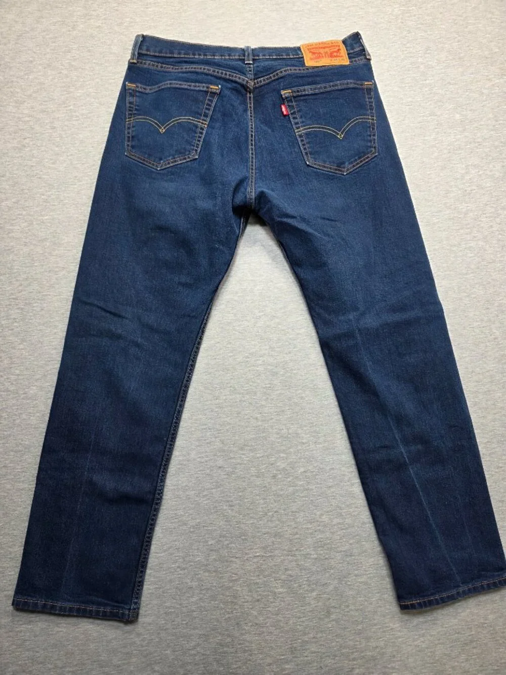Levi's 505 Regular Fit Jeans Dark Wash Men's W34 L30 Like New